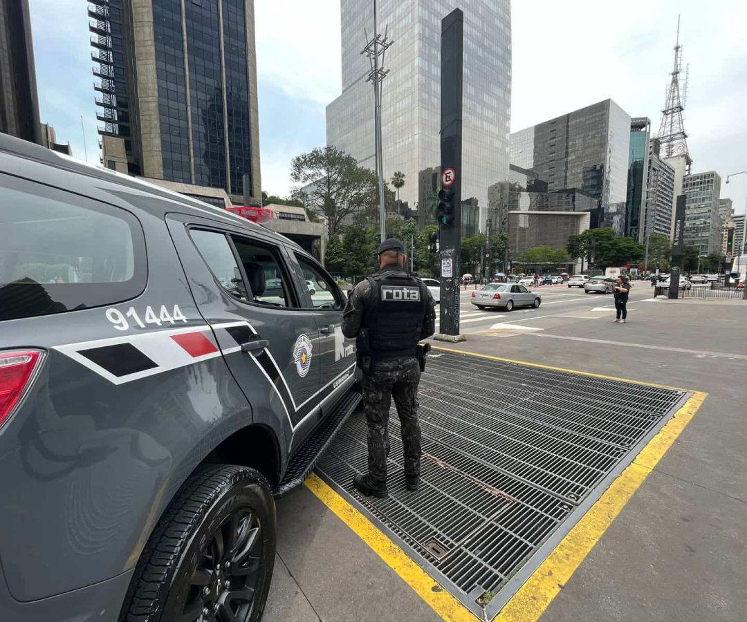 Polícia Militar na Avenida Paulista